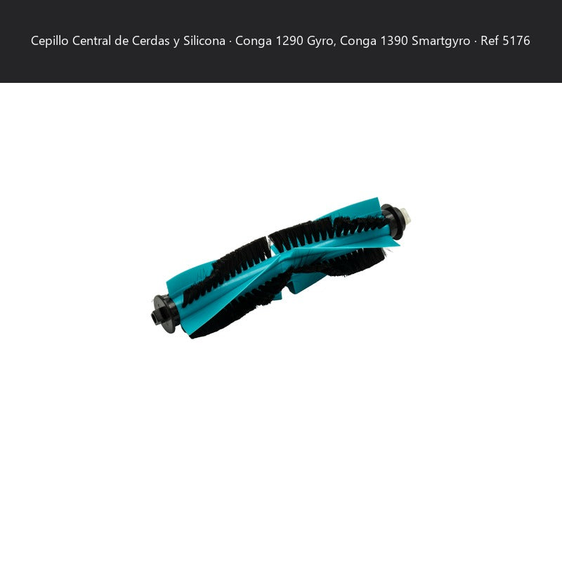 Repuesto original Cecotec para CEPILLO CENTRAL DE CERDAS Y SILICONA CONGA 1390 SMARTGYRO REF: 5176 SKU 5176-M01