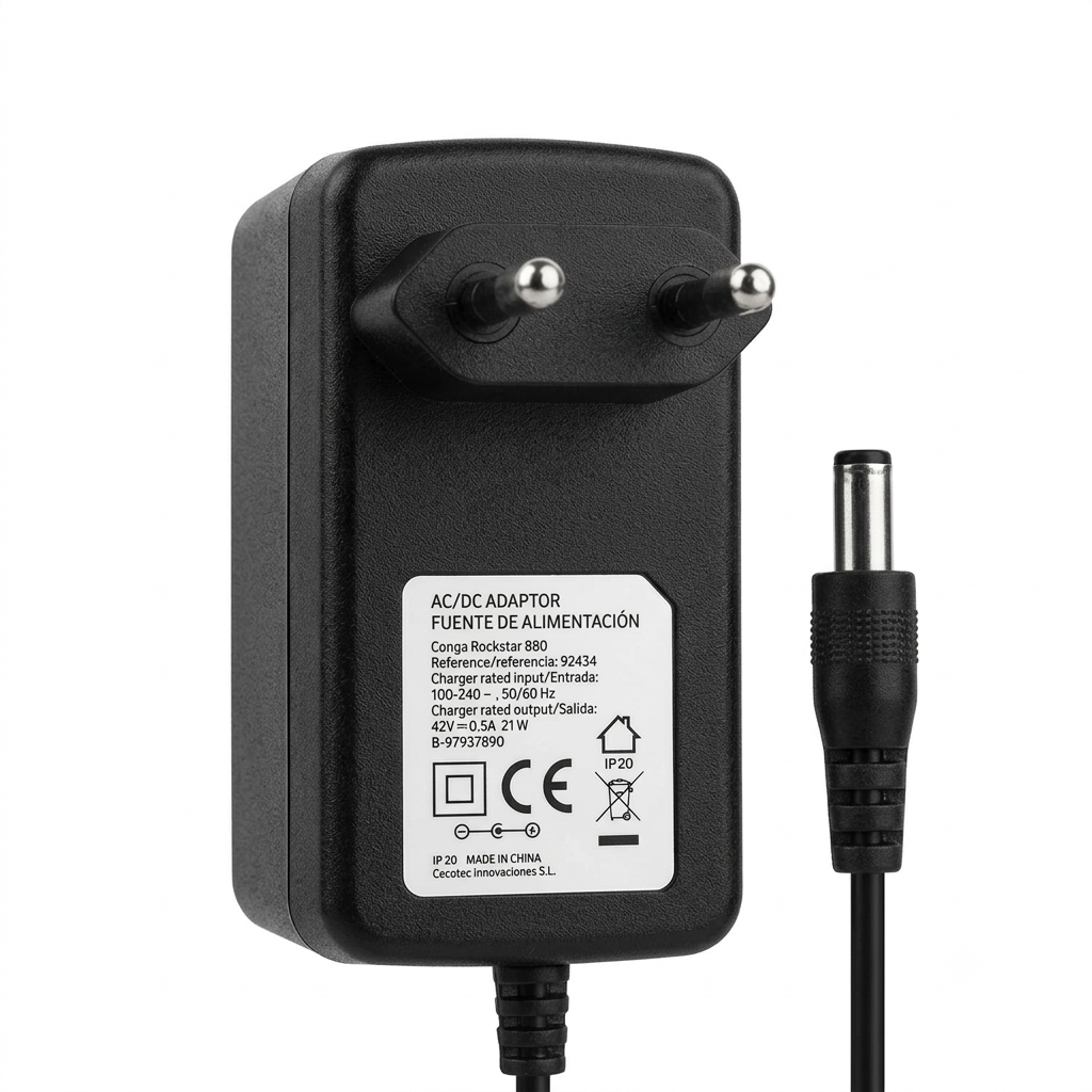 Cargador Fuente de Alimentación compatible con Conga Rockstar 880 X-Treme ErgoFlex - SKU 60862-M20
