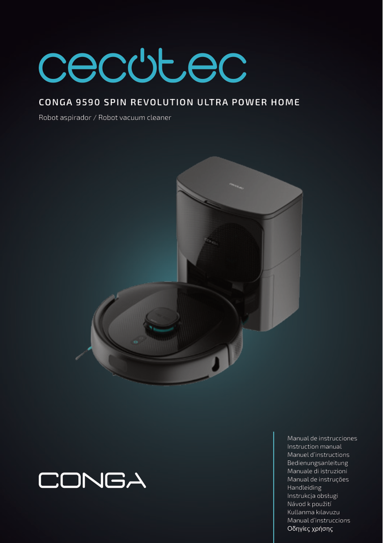 Recambios Robot Aspirador Conga 9590