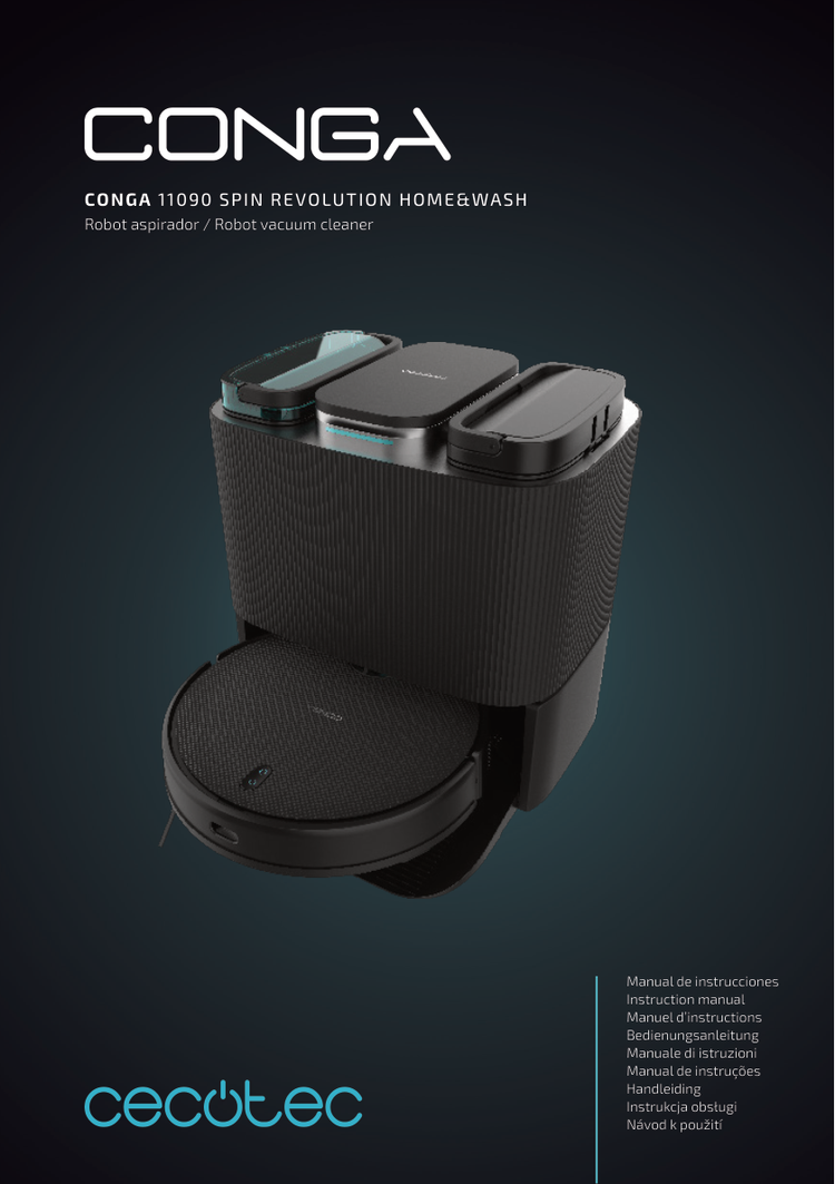Recambios y repuestos originales CONGA 15090 SPIN REVOLUTION HOME&WASH Referencia 08105