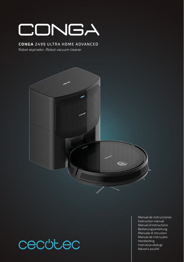 Recambios y repuestos originales CONGA 2499 ULTRA HOME ADVANCED Referencia 08609
