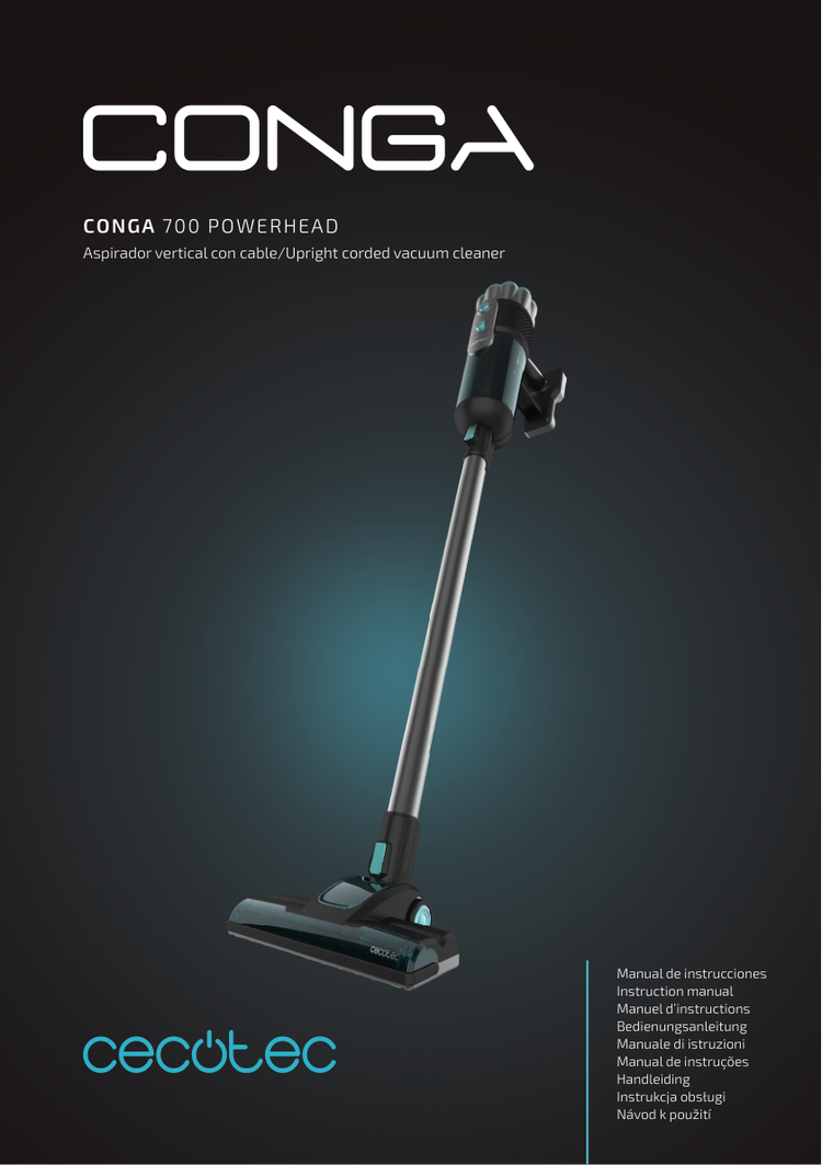 Recambios y repuestos originales CONGA 700 POWERHEAD Referencia 08574