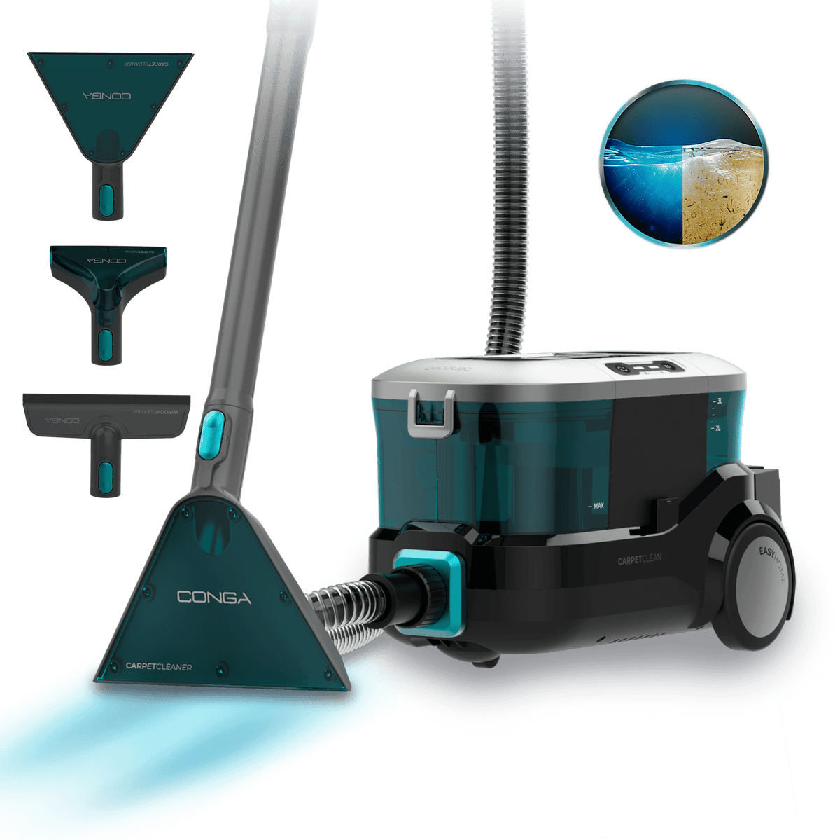 Recambios y repuestos originales CONGA CARPETCLEAN 10000 EASYHOME Referencia 08573