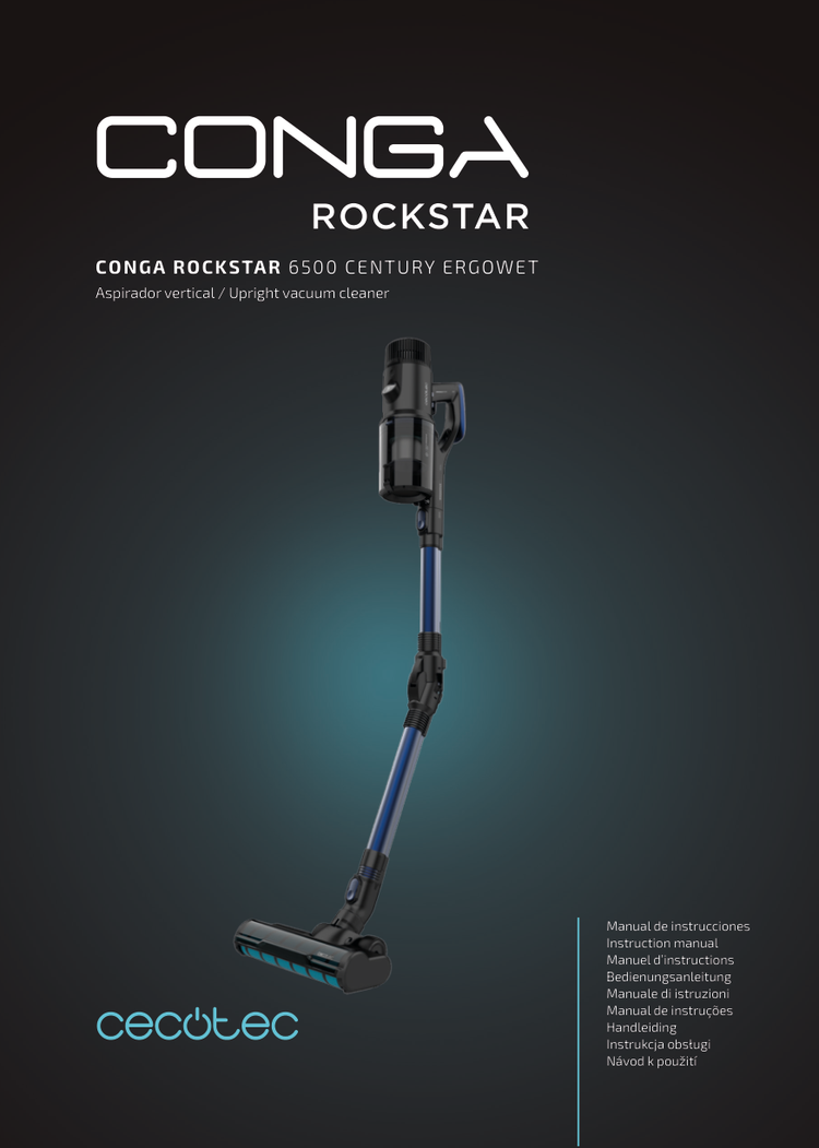 Recambios y repuestos originales CONGA ROCKSTAR 6500 CENTURY ERGOWET Referencia 08433