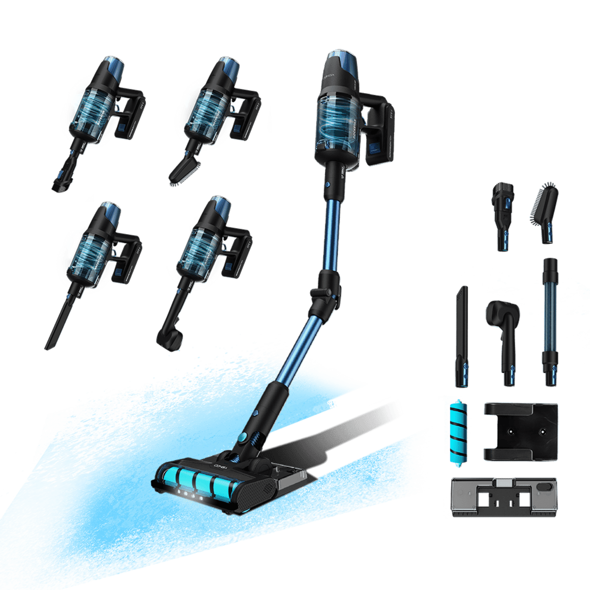 Recambios y repuestos originales CONGA ROCKSTAR 8500 INFINITY ERGOWET PET Referencia 08444