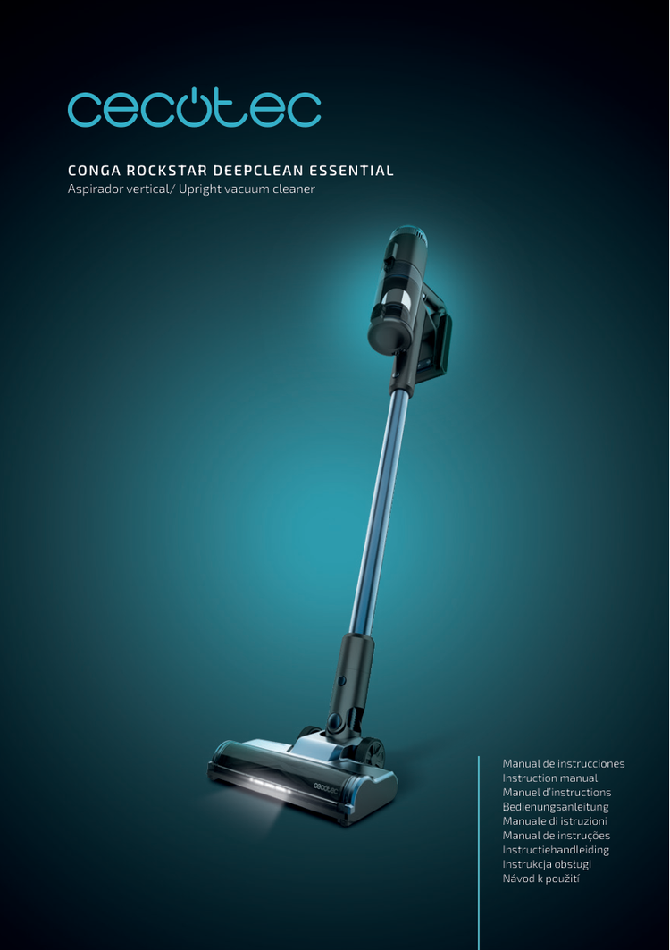 Recambios y repuestos originales CONGA ROCKSTAR DEEPCLEAN WET Referencia 08386