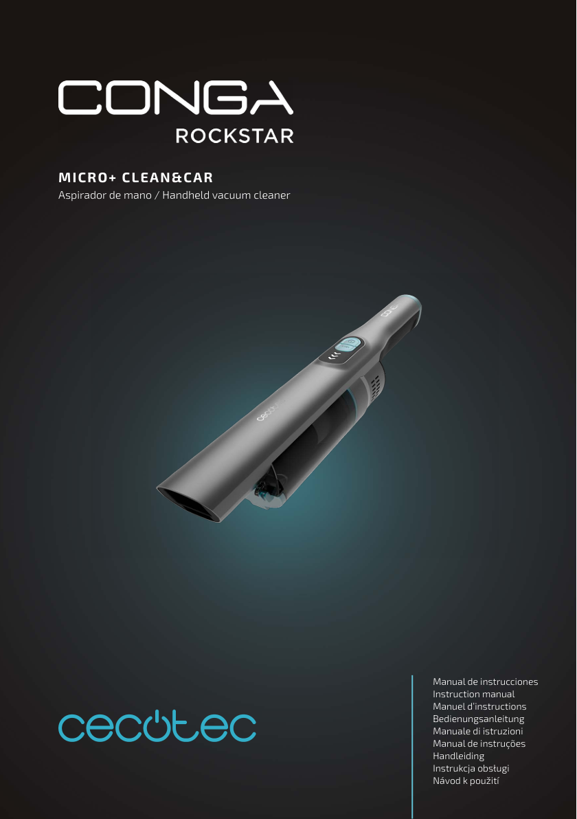 Recambios y repuestos originales CONGA ROCKSTAR MICRO+ CLEAN&CAR Referencia 04895
