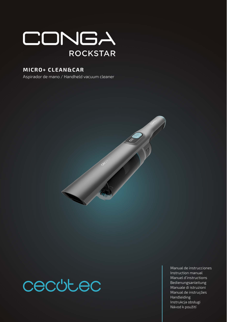 Recambios y repuestos originales CONGA ROCKSTAR MICRO+ CLEAN&CAR Referencia 04895