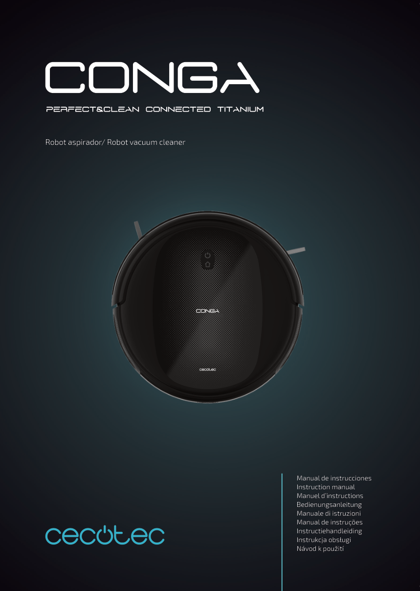 Recambios y repuestos originales Conga Perfect&Clean Connected Titanium