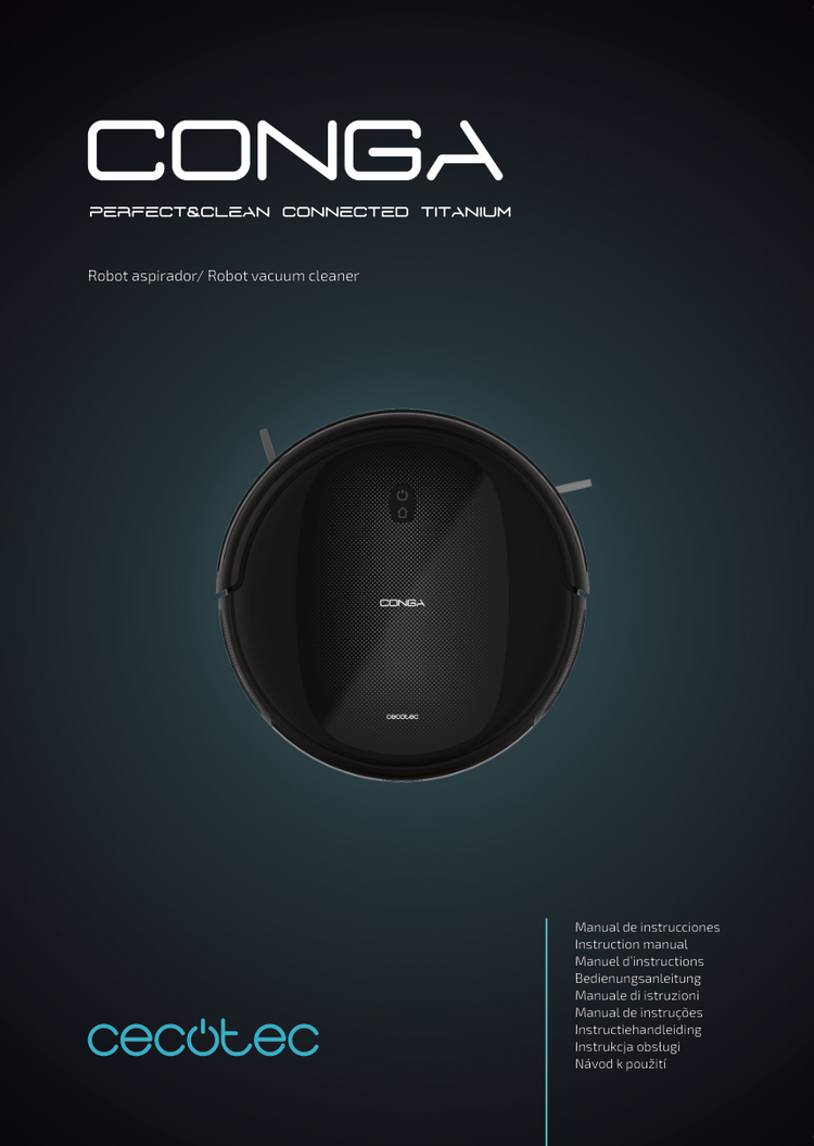 Recambios y repuestos originales Conga Perfect&Clean Connected Titanium