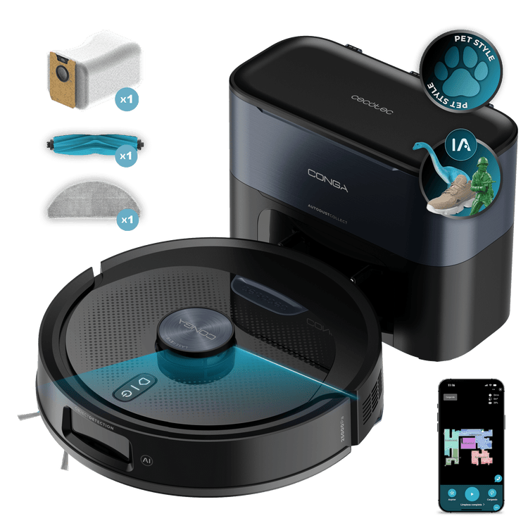 Recambios y repuestos originales ROBOT ASPIRADOR CONGA 1690 PRO