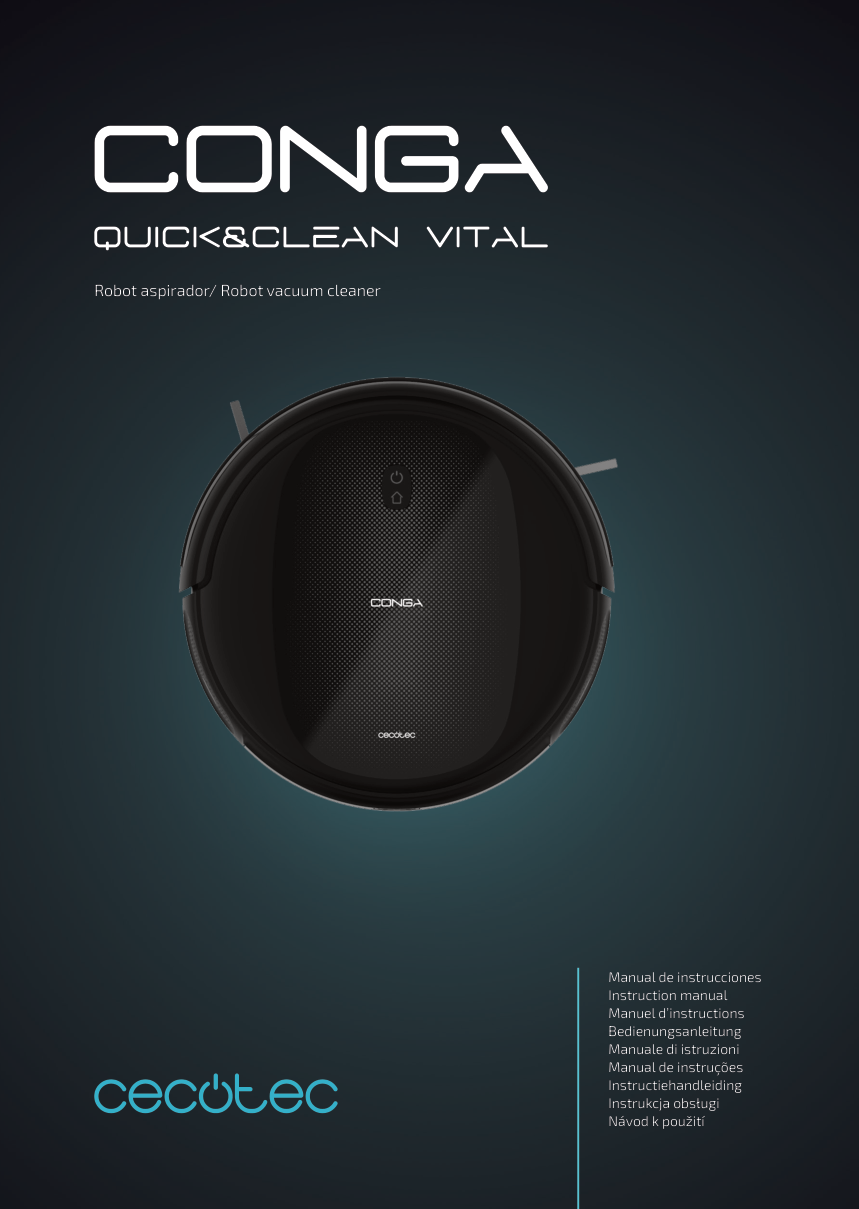 Recambios y repuestos originales CONGA QUICK&CLEAN VITAL Referencia 05791