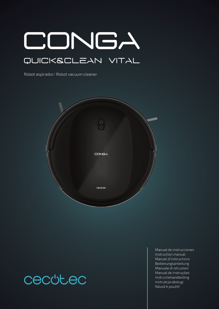 Recambios y repuestos originales CONGA QUICK&CLEAN VITAL Referencia 05791