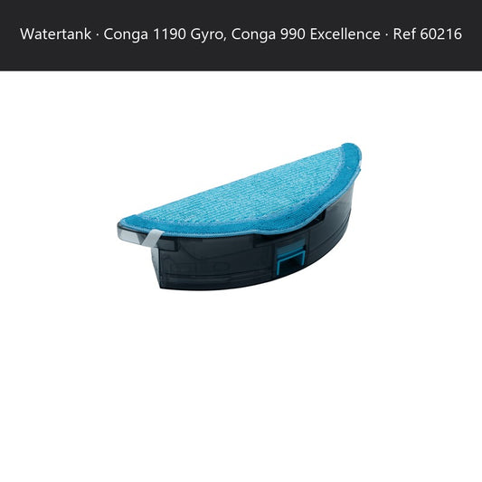 Repuesto original Cecotec para WATERTANK ROBOT ASPIRADOR CONGA 990 EXCELLENCE REF: 60216 SKU 60216-M02