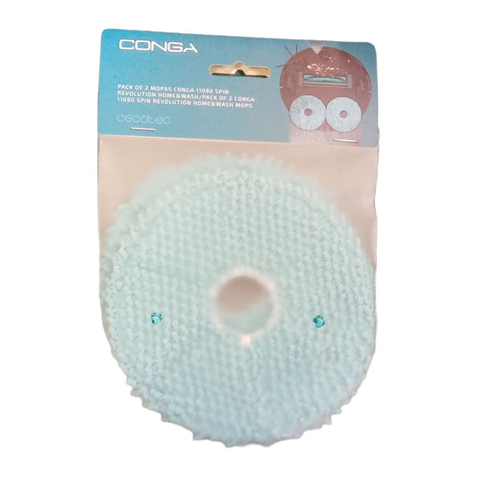 PACK DE 2 MOPAS CONGA 11090 SPIN REVOLUTION HOME&WASH REF: 60943