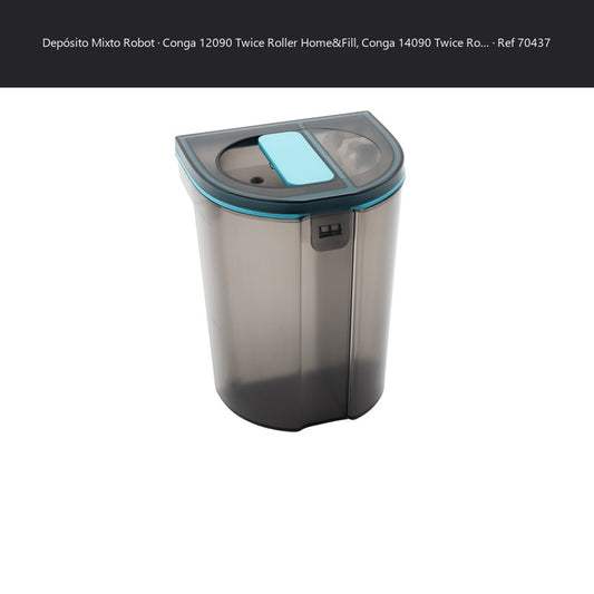 Repuesto original Cecotec para DEPOSITO MIXTO ROBOT CONGA 14090 TWICE ROLLER HOME&FILL REF: 70437 SKU 70437-M01