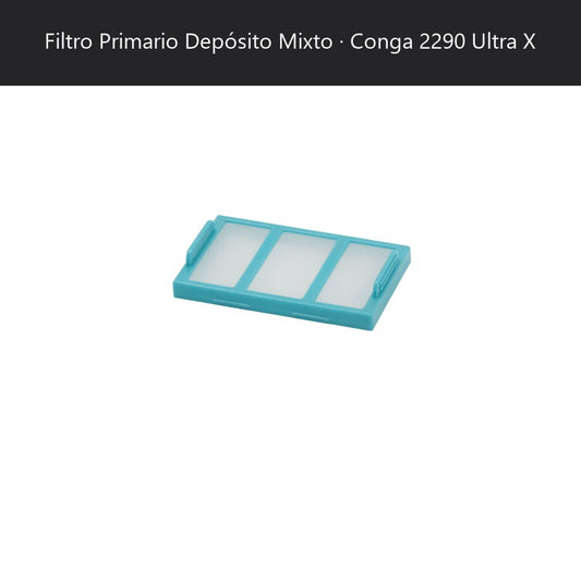 Repuesto original Cecotec para CARCASA SUPERIOR ROBOT ASPIRADOR CONGA 2290 ULTRA HOME X REF: 92337 SKU 92337-M03