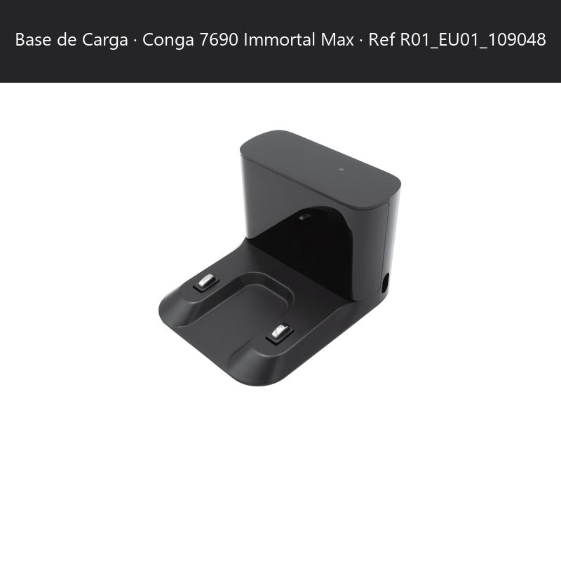 Repuesto original Cecotec para BASE DE CARGA CONGA 7690 IMMORTAL MAX REF: R01_EU01_109048 SKU R01_EU01_109048