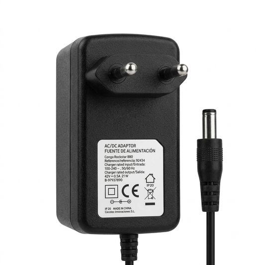 Cargador Fuente de Alimentación compatible con Conga Rockstar 880 X-Treme - SKU 60862-M19