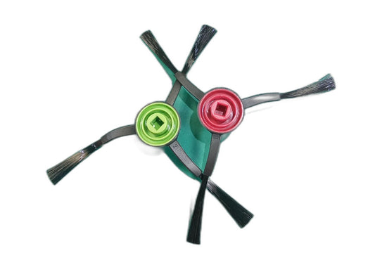 Repuesto para Robot Aspirador Conga - PACK CEPILLOS LATERALES (ROJO + VERDE) CONGA ETERNAL MAX X-TREME - SKU 95165-M01